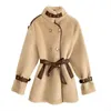 Giacca invernale di Mink Coat Winter Fashion Short Set Full Fish Women 211220