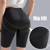 Formadores de mujeres Mujeres Control de la barriga Bragas Entrenador de cintura Muslo Recortador Pantalones Ciclismo Leggings cortos Sin costuras Alto Bulifter U280l