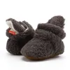 İlk Walkers Doğan Erkek Bebek Kız Yumuşak Soled Mercan Kalın Polar Kış Sıcak Beşik Ayakkabı Bebek Yürüyüş Ayakkabı Toddler Boots 0-18m