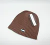 Varumärke beanie hattar män kvinnor solid färg andningsbara vinter varm vikbar utomhus casual tjock grimlös caps79492522698