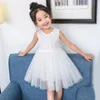 Mädchenkleider Sommerkleid Mädchen Spitze Blume Party ärmellos Kinder süßer Stil Mädchenkleidung 6 8 10 12 14