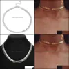 Anhänger Halsketten Anhänger Schmuck Blätter Kette Pailletten Halsband Für Frauen Böhmen Stil Erklärung Party Geschenk Großhandel Y0301 Drop Lieferung