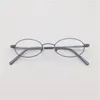 Vazrobe Verres de lecture ovales femmes mâles 0 5 0 75 1 25 1 5 1 75 2 25 2 5 3 0 3 25 Presbyopie Titane Eyeglass