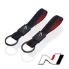 Porte-clés Porte-clés de voiture en daim avec boucle en métal pour Hyundai N Line Nline I30 Fastback Tucson Veloster Sonata Elantra I20 Accessorie268R