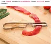 Stainless steel melon and fruit knife multi-function jagged planer peeler kitchen peeler Vegetable Tools