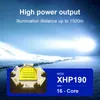 スーパーXHP190最も強力なLED懐中電灯XHP90 USB High Power Torch Light Rechargeable Tactical Flashlight18650 Hand Work Lamp 220125259Z