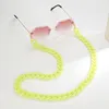 Heißer Acryl Sonnenbrille Ketten Frauen Gläser Hängende Halskette Lanyard Brillen Schnur Brillen Gurt Seil Geschenk für Mädchen