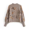 est maglione lavorato a maglia da donna invernale di buona qualità invernale spesso a maniche lunghe pullover femminili top casual 210812