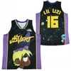 Men's #16 Lil Uzi Vert Hip Hop Rap Basketball Jersey Stitched