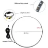 4 Stuks 15 5 Inch Autoband Sfeer Lichtbalk Bluetooth RBG Kleur Wiel Licht Ring Schokbestendig Waterdicht Auto wiel Licht Ring289m