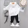 Baby Designer Clothes Boy Girl Casual Tracksuit Cotton Jacket Pants 2Pcs/Sets Leisure Sport Suit Spring Clothing BT6766