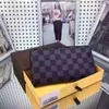 Famosas mujeres de cuero real largo con una sola cremallera monedero carteras Titular de la tarjeta bolsillo zippey clásico Máscara Chaine 60017 60015 Con caja gc # 13 Bolsas