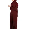 Ethnic Clothing Eid Hooded Muslim Women Hijab Dress Prayer Garment Jilbab Abaya Long Khimar Ramadan Gown Abayas Dubai Robe Islamic Clothes N