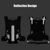 Outdoor Cycling Bag Riding Backpack Waterproof Reflective Bicycle Bag & 3L Bladder Sports Travel Climbing Camping Backpack Q0721