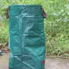 300L / 500L Durable Réutilisable Étanche PP Yard Feuille Mauvaises Herbes Conteneur De Stockage Grande Capacité Robuste Sac De Déchets De Jardin 211215