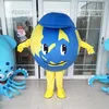 Festivalklänning Simulering Globe Mascot Kostym Halloween Jul Fancy Party Dress Cartoon Character Pass Carnival Unisex Vuxna Outfit