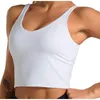 Solid färg känsla gym sport bras topp kvinnor mitt support chockproof push up yoga atletisk fitness bh grödor topp korta tankar