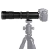 Ipree® 420-800mm F / 8.3-16 Super Teleobso Manual Zoom Lente + T-Mount Nikon para Sony Pentax SLR Camera - Tipo B