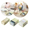 Storage Drawers Jeans Compartment Box Closet Wardrobe Clothes Drawer Mesh Separation Organizer Boxes Stacking Foldable