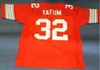 Chen37 Custom Men Youth Women Vintage Ohio State Buckeyes＃32 Jack Tatum Football JerseyサイズS-5XLまたはカスタム任意の名前または番号ジャージー