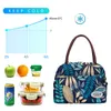 Aosbos Fashion Portable Cooler Lunch Bag Thermal Insulated Multifunction Food Bags Food Picnic Lunch Box Bag for Men Women Kids 210818