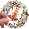 100pcs-pack cartoon anime vinyl vattentäta klistermärken grossist för vattenflaska bärbara datorer bil planerare scrapbooking telefon macbook garderob vägg dörr arrangör dekal