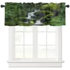 Curtain & Drapes Forest Water Stones Trees Window Curtains For Living Room Bedroom Blinds Kitchen Treatments Panel
