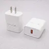 USB-adapter QC3.0 Snabbladdning US EU-pluggen Wall Charger Universal för Smartphone Moblie Phone