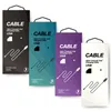 4 couleurs téléphone portable micro câble USB papier boîte d'emballage vide boîte d'emballage au détail pour ligne de données