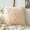 Fourrure jeter taie d'oreiller moelleux en peluche coussin décoratif oreillers étui pour canapé lit salon voiture chaise TX0127