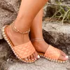 Summer Women Slippers Beach Flat Sandals Espadrille Slides Platform Open Toe Ladies Shoes Outdoor Female Flip Flops Large Size