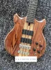 hals durch körper bass gitarre