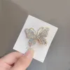 Diamond Butterfly Hairpins Simple Side Hair Clips Bangs Clip Headdress Women Hair Accessories