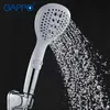 Gappo badrum handdusch badrum duschmassage nederbörd spa vatten handdusch huvud krom vatten spara bastu mixer kran g01 210724