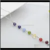 & Pendants 7 Chakra Beads Pendant Necklace Women Yoga Reiki Healing Ncing Necklaces Fashion Indian Jewelry 161782 Drop Delivery 2021 Zvhmk