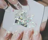 Cristal Ab Perles Gemstone Loose Crylic Gems Clear Ice Rocks Diamonds Vase Centerpiece pour Vase Fillers Party Table Scatter Wedding Display 6-11mm