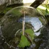 Decorazioni da giardino 1" 1.5" Testa di spruzzo con ugello per fontana in acciaio inossidabile a fungo con filettatura interna