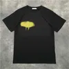 2022 Designer von Luxus-T-Shirt-Marken-T-Shirt PA-Kleidung Spray Brief Kurzarm Frühling Sommer Flut Männer und Frauen T-Shirt 011