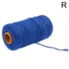 Fio 100m corda ed-cord 100% algodão colorido fio macrame corda thread223k