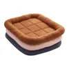 Grandes cães Cama Pet Sofá tapetes Super Soft Sherpa Crate Cão de Almofada e na máquina de lã lavável 210924