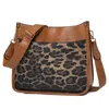 HBP Crossbody Bag Women Handbag Purse Soft PU leather leopard Printed Shoulder Strap Large Capacity