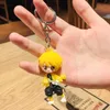 Anime Demon Slayer Keychain Chaveiro Chave 3D Figura Chaveiro Chaveiro Chave Titular G1019