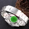 ساعات للرجال Wristwatch Green 904L الفولاذ ساعة الساعات السيراميك مدي الآلات الأوتوماتيكية المقاوم للصدأ ساعات المعصم 82218p