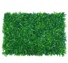 Faux Greenery Artificial Grass Plant Lawn Panels Wall Staket Hem Garden Backdrop Decor Turf för hund husdjur område inomhus 40x60cm