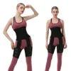 Neopreen Taille Trimmer Cincher Hip Lift Broek 2 in 1 Belly Tummy Afslankende Riemen voor Dames Dagelijkse Fitness Workout Sauna Sweat Suit Body Shapers DHL