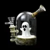 Hosahs Glass Ghost Shape Water Pipe Silicone Smoke Accessories Dab Rig