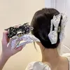 Fashion Flower Hair Claws Geometryczne zacisk klipsy Stylizacji Włosów Dla Kobiet Dziewczyny Spinki do włosów Akcesoria do włosów