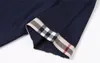 Дизайнерские рубашки поло Женская мода с коротким рукавом Polos Neck Ladies Tees Tops Классическая офисная клетчатая рубашка из 100% хлопка Размер S-2XL