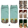 3d cat socks