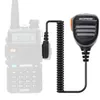 Baofeng walkie talkie microfone alto-falante de ombro ptt à prova d'água para tyt uv5r bf888s uv82 uv13 protwo way radio6460382